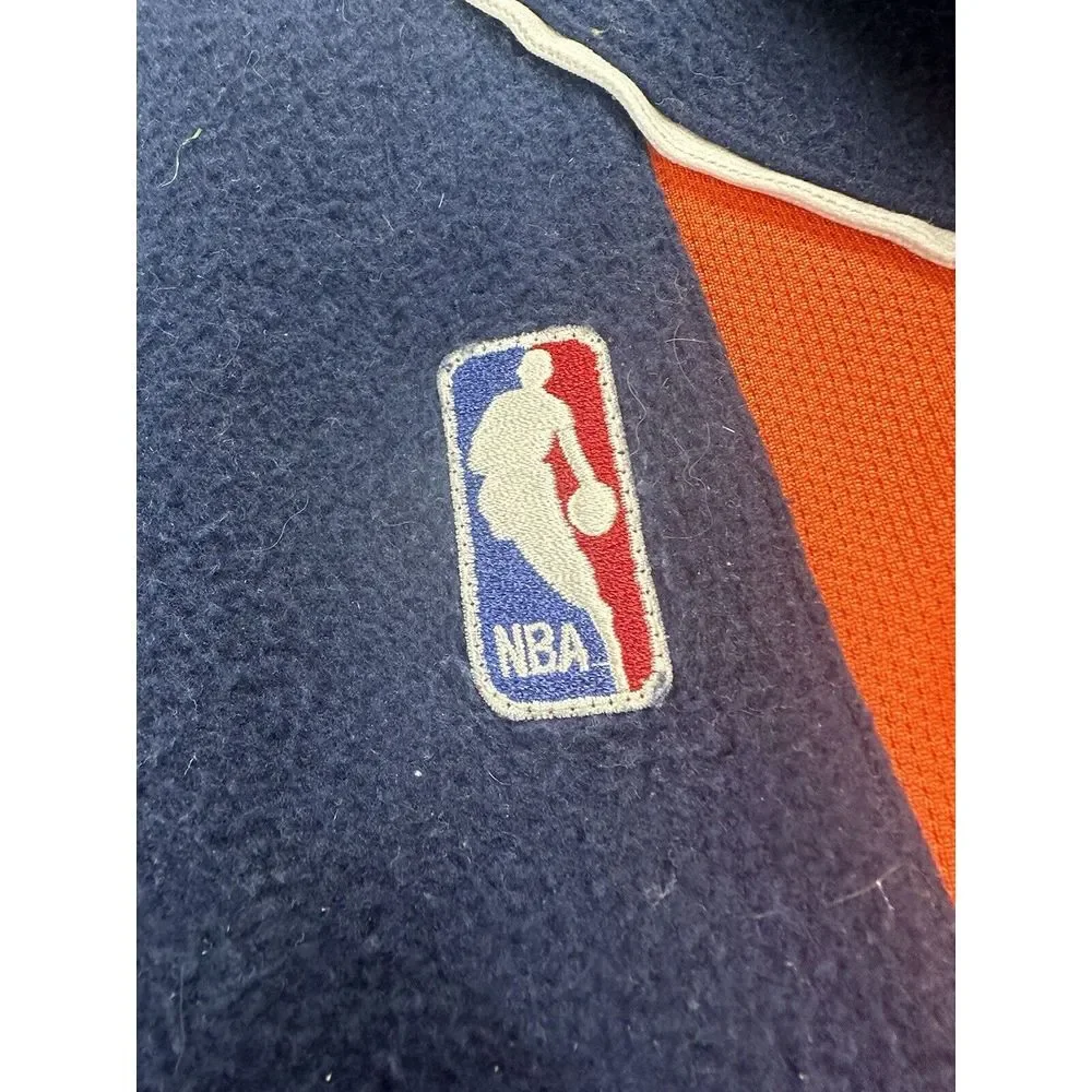 Vtg NBA Logo Nike swoosh crewneck y2k 2000s Long Sleeve Sweater Youth XL -20‎
